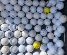 50 used mixed Taylor Made practice grade golf balls