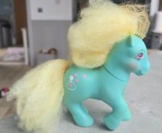 Daisy Sweet (2) Perfume Puff Ponies HTF MLP G1 My Little Pony