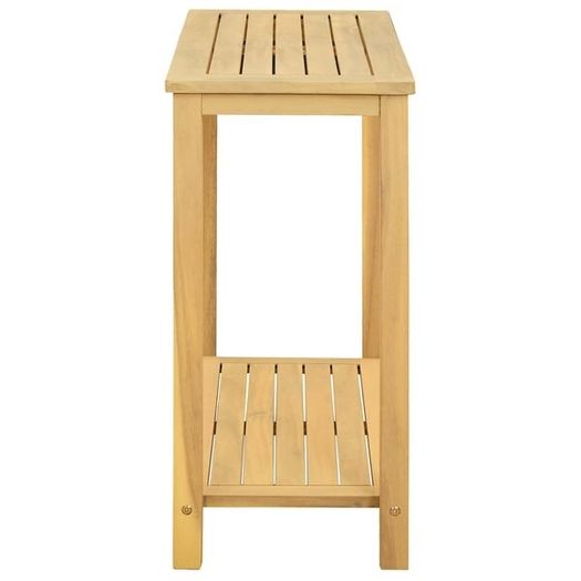 Garden Console Table 80x35x75 cm Solid Acacia Wood