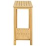 Garden Console Table 80x35x75 cm Solid Acacia Wood Image 2