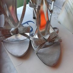 Next silver sandles