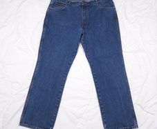 Wrangler Texas Dark Blue Denim Straight Leg Jeans W39/L29