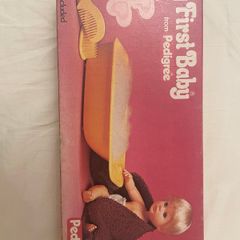 Rare Vintage Pedigree My First Baby Bath Set.