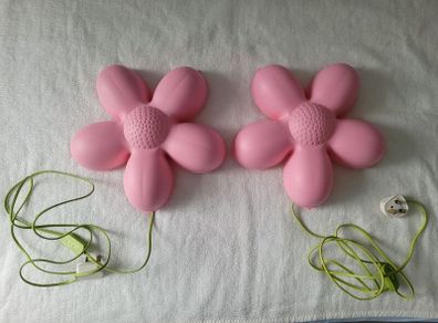 Ikea Smila Blomma Wall Lights - 2x