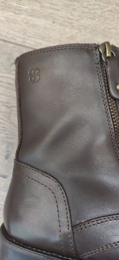 S. Oliver leather ankle boots size 39/6