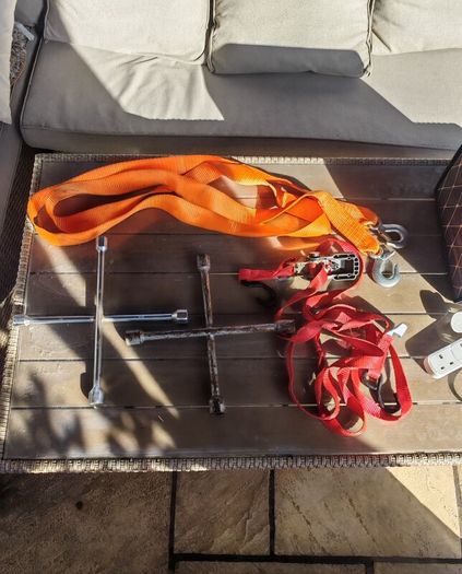 Car Emergency   Roadside Kit with Storage Bag