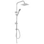Dual Head Shower Set with Hand Shower Stainless Steel Image 3