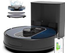 Deenkee S6 Pro auto-empty Robot Vacuum & Mop as new