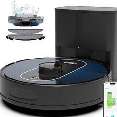 Deenkee S6 Pro auto-empty Robot Vacuum & Mop as new