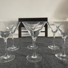 Chef & Sommelier Martini/Cocktail Glasses x6