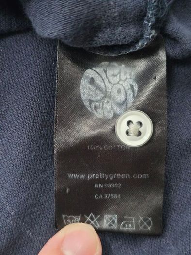 Pretty Green x Pink Floyd Polo Shirt Mens Large