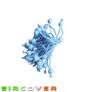 Small white bungee ball ties, 10cm (10 pk) Image 7