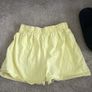 Yellow Zara shorts with free sliders Image 5