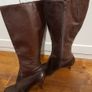 Dune Knee High Leather Boots Image 2