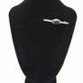 Vintage Whitby Jet 925 Sterling Silver Brooch Image 10