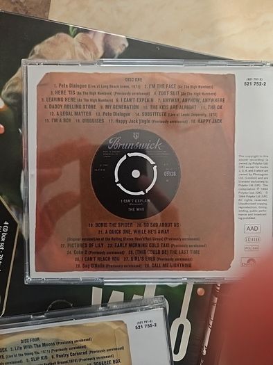 The Who 4CD Boxset  - Thirty Years Of Maximum R&B