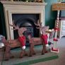 Handmade Wooden Christmas Reindeer for Sale Image 7