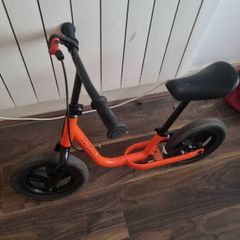 orange kids toddler b twin decathalon balance bike