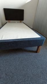 Single bed with mattress & headboard