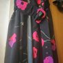 NEW_Dove Maxi Dress in Black/Pink/Red Poppy Flowers Image 3