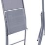 Bistro Set, Table with Glass Top and 2 Chairs, Robust Steel Frame, Easy to Assemble and Dismantle, Various Colours Image 3