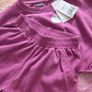 6years, With Tags Girls' 2-Piece Ribbed Top & Shorts Co-Ord Set Image 2