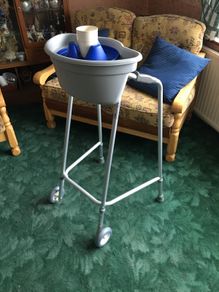 Walking Frame Aid with Buckingham Caddy
