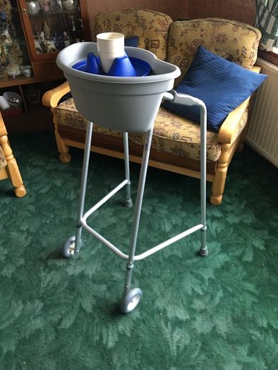 Walking Frame Aid with Buckingham Caddy