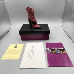 Vintage Just The Right Shoe Snake Skin Wrap, 25077 Boxed, Raine Willett Design