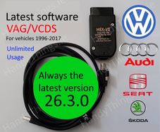Vag Com / Vcds / Vagcom 26.3.0 - FREE Upgrades