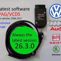 Vag Com / Vcds / Vagcom 26.3.0 - FREE Upgrades