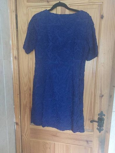 Monsoon royal blue lace dress (free post)