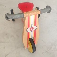 Kids wooden bike