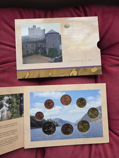2006 uncirculated Irish euro set