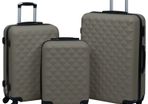 Hardcase Trolley Set 3 pcs Anthracite ABS
