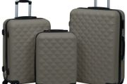 Hardcase Trolley Set 3 pcs Anthracite ABS