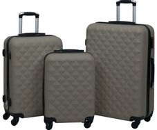 Hardcase Trolley Set 3 pcs Anthracite ABS