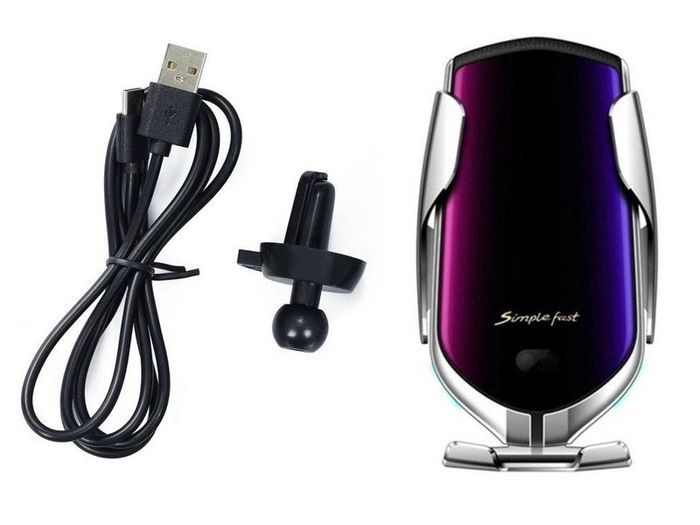 New Universal Electronic Automatic Car Phone Holder 10W 3.0A Quick Charger #1363