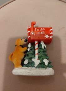 Brand new Santa doggy mail christmas decoration