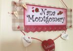Family Handmade Sign - Personalised