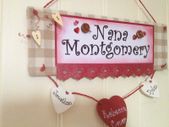 Family Handmade Sign - Personalised