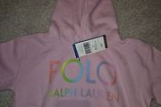 Girls pink Ralph Lauren Hoodie
