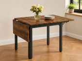 Industrial style kitchen table foldable  for 4 people