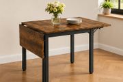 Industrial style kitchen table foldable  for 4 people