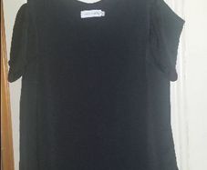 Black Paraphrase cold shoulders top size 10/12 EU38/40 Perfect condition Postage included