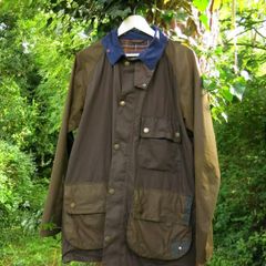 Barbour Customised SL Bedale Dept B limited edition waxed Jacket RARE!!