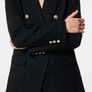 Zara Textured Blazer Image 6