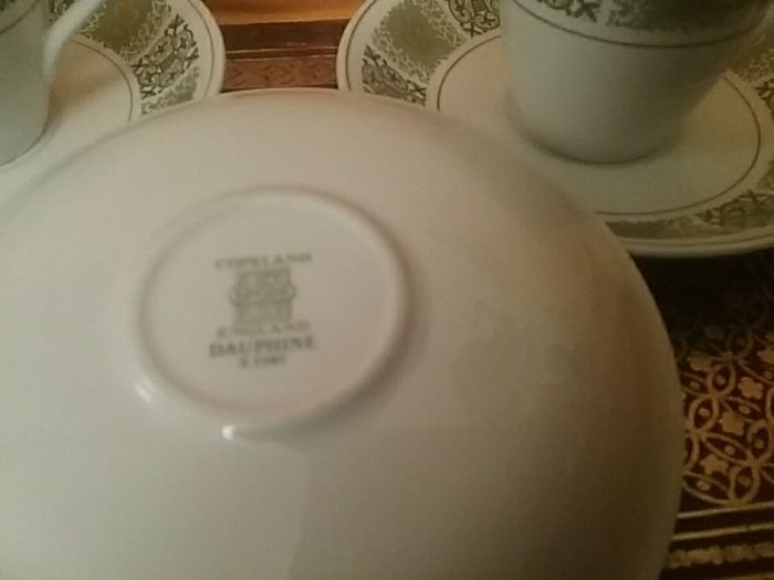 Spode Copeland Coffee Cups & Saucers