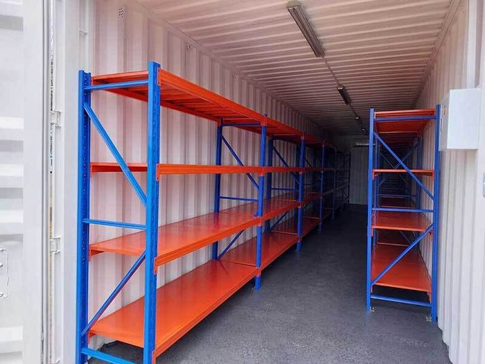 4 Tier Shelving With Metal Shelves Heavy Duty