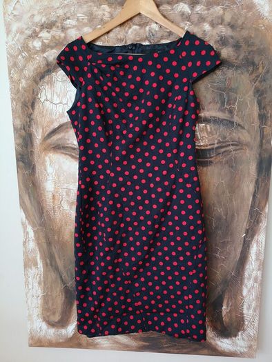 Polka Dot Dress Size Uk 10
